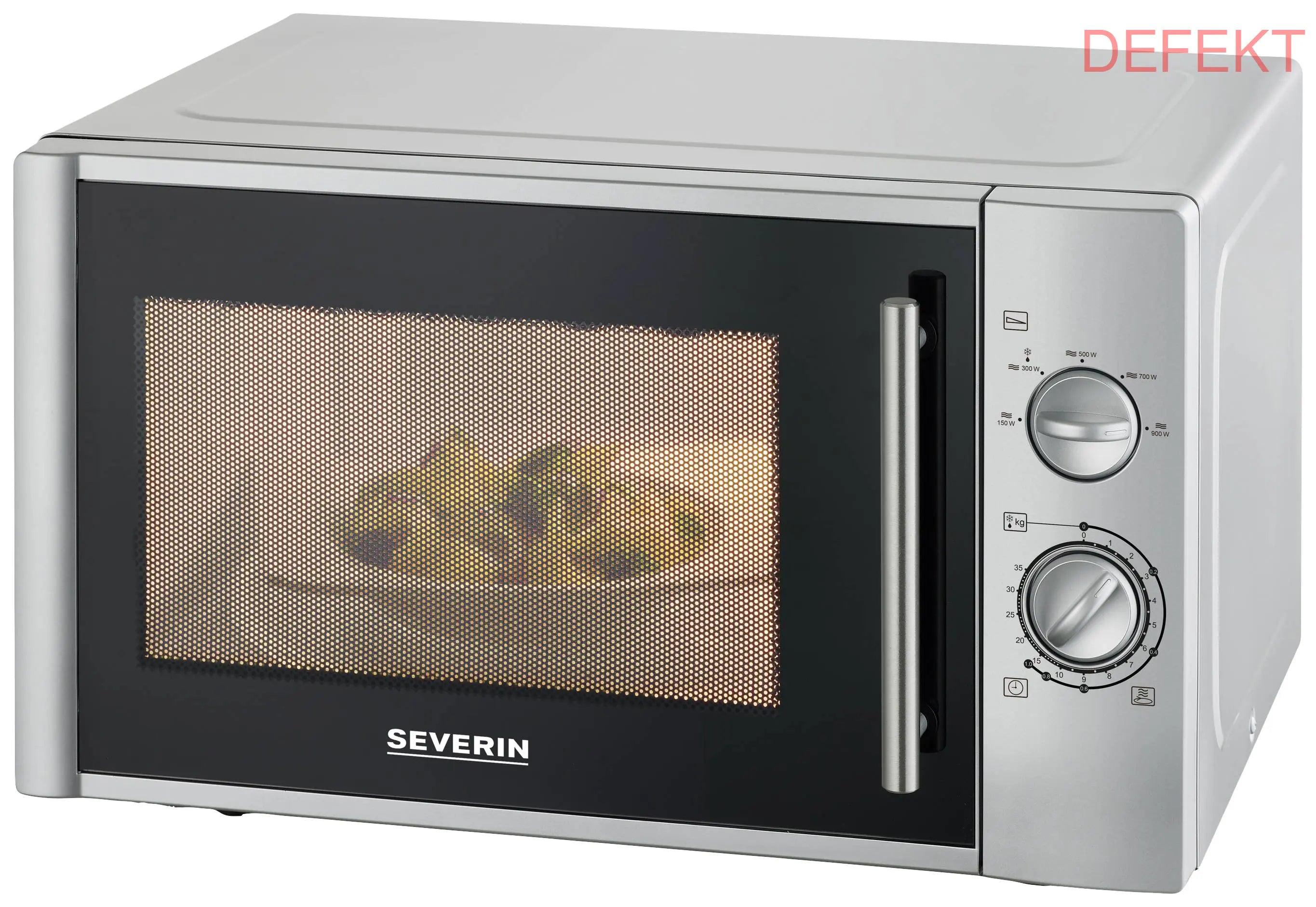 Severin Mikrowelle Gerät Alternative Mw7772 Silber 900 W Timerfunktion Defektware D-Ware - 4008146041297