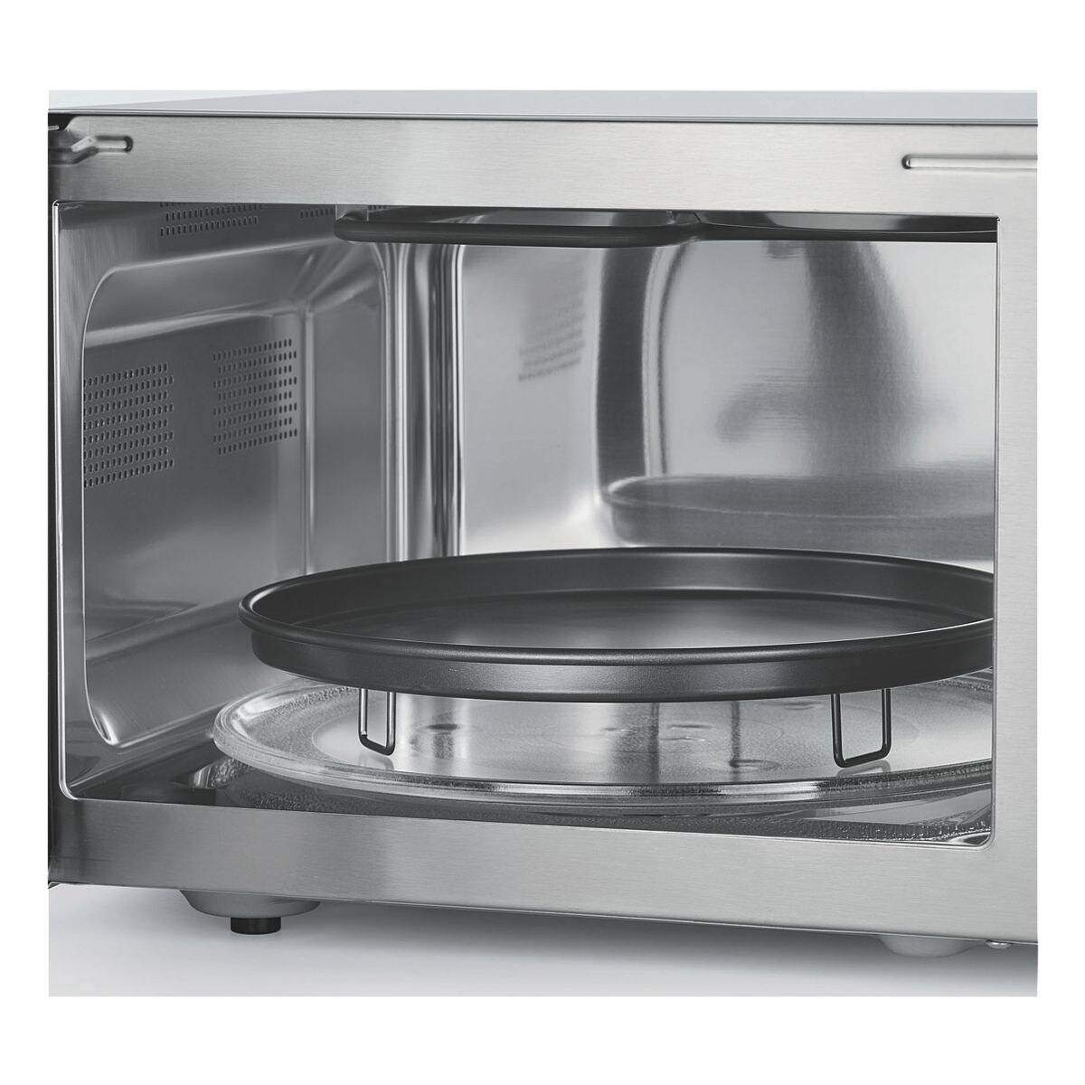 Severin Mw 7774 Mikrowelle Edelstahl Gebürstet Silber Grillfunktion Grillrost B-Ware - 4008146041273