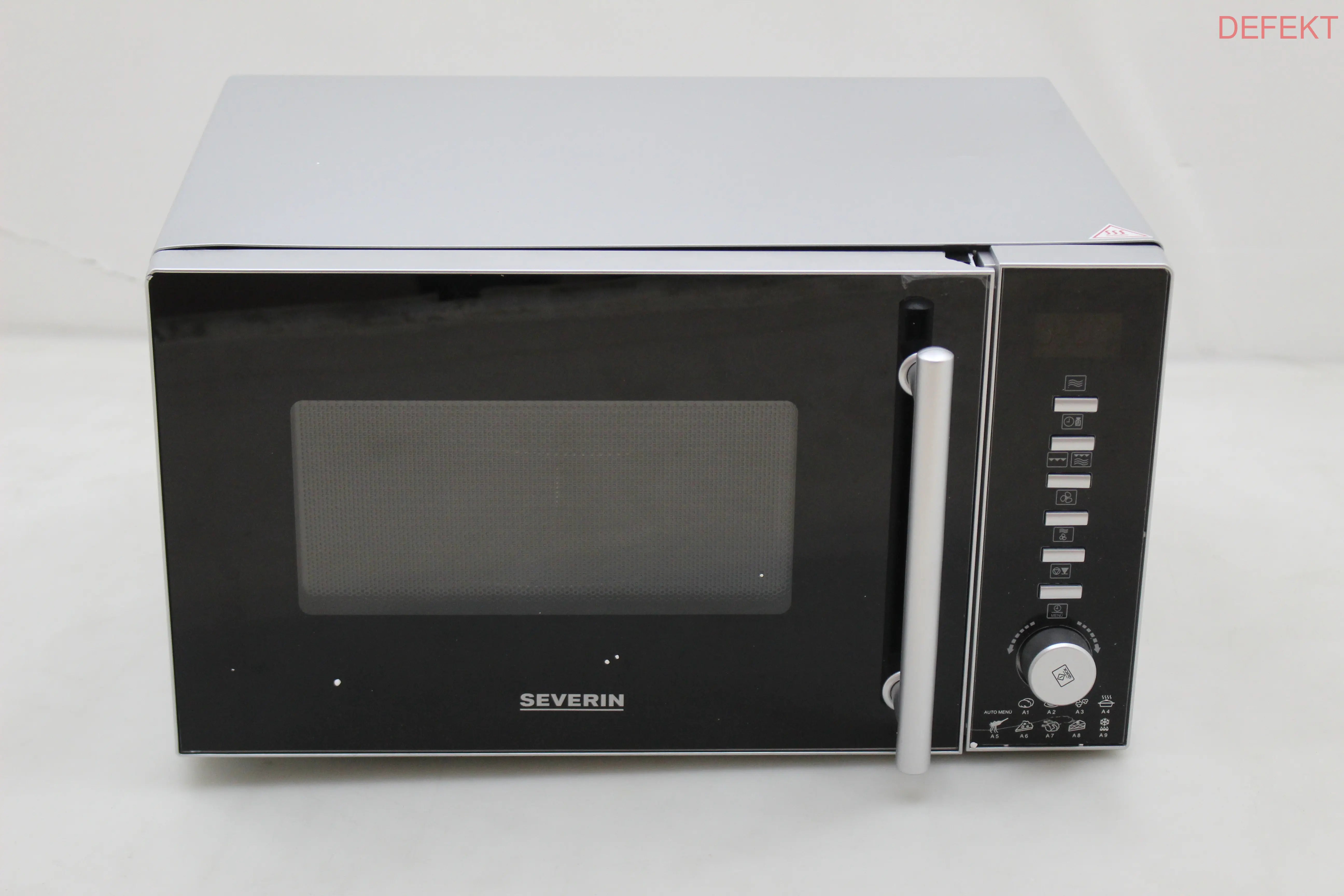 D-Ware Severin Mikrowelle Grill Heßluft 7773 10 Programme 20l Defekware - 4008146041280