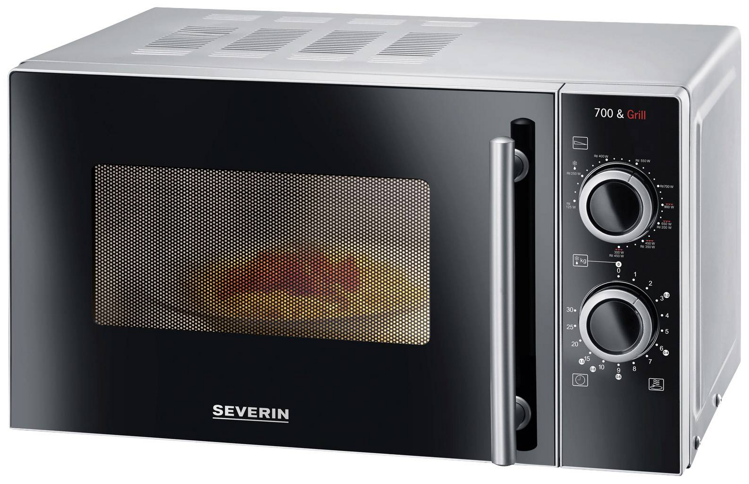 Severin Mw 7771 Mikrowelle 700 W Grillfunktion Timerfunktion Kochen Erhitzen B-Ware - 4008146041303