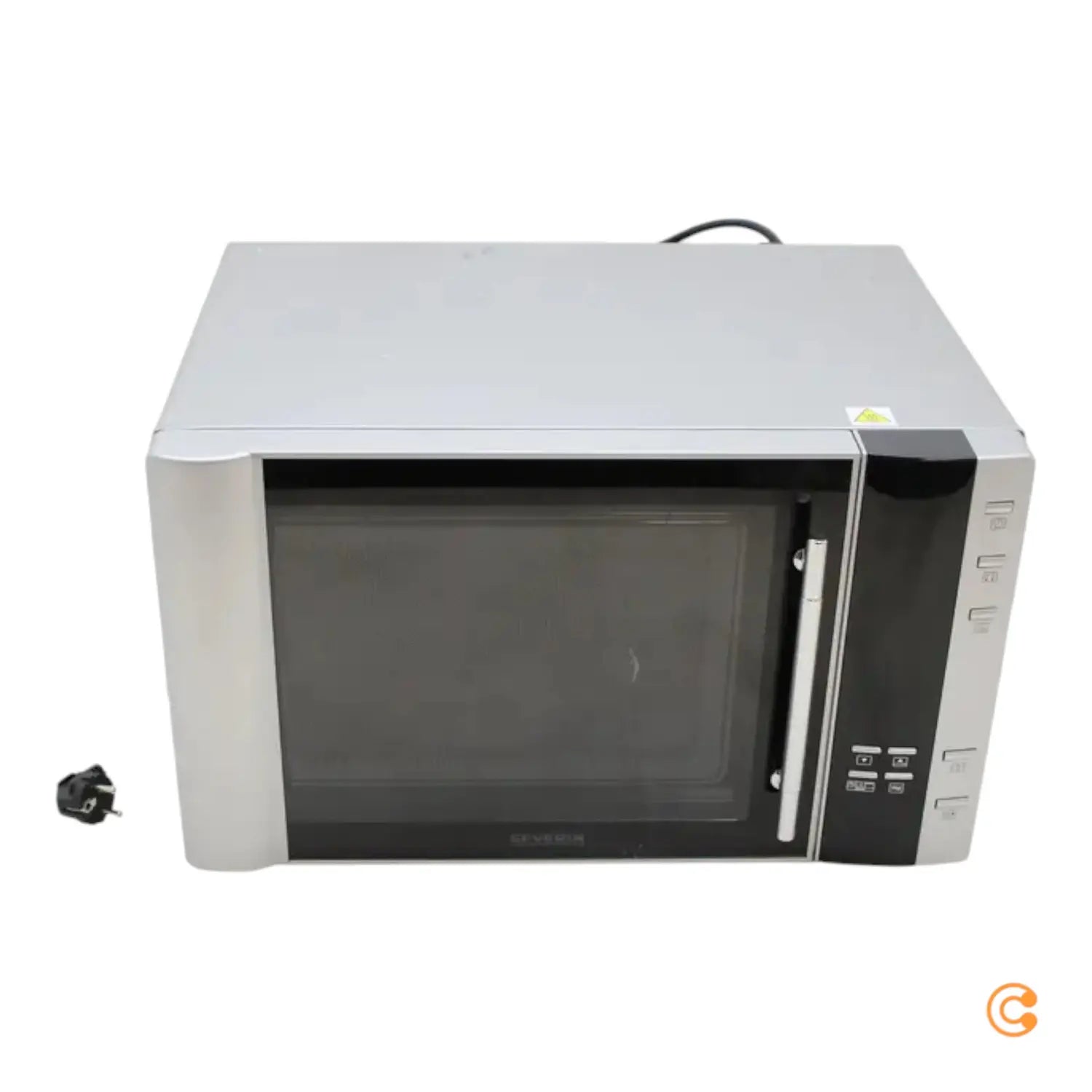 C-Ware Severin Mikrowelle Ofen Grill Silber Schwarz Heißluft 30 L Siehe Text/Foto - 4008146041266