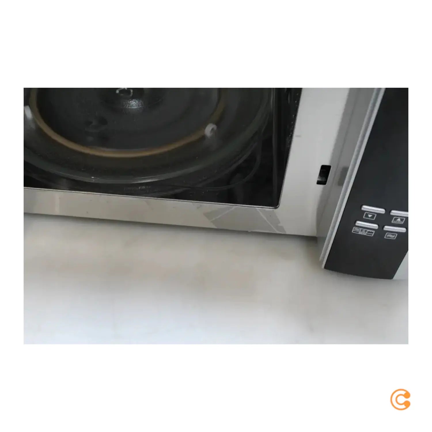 C-Ware Severin Mikrowelle Ofen Grill Silber Schwarz Heißluft 30 L Siehe Text/Foto - 4008146041266