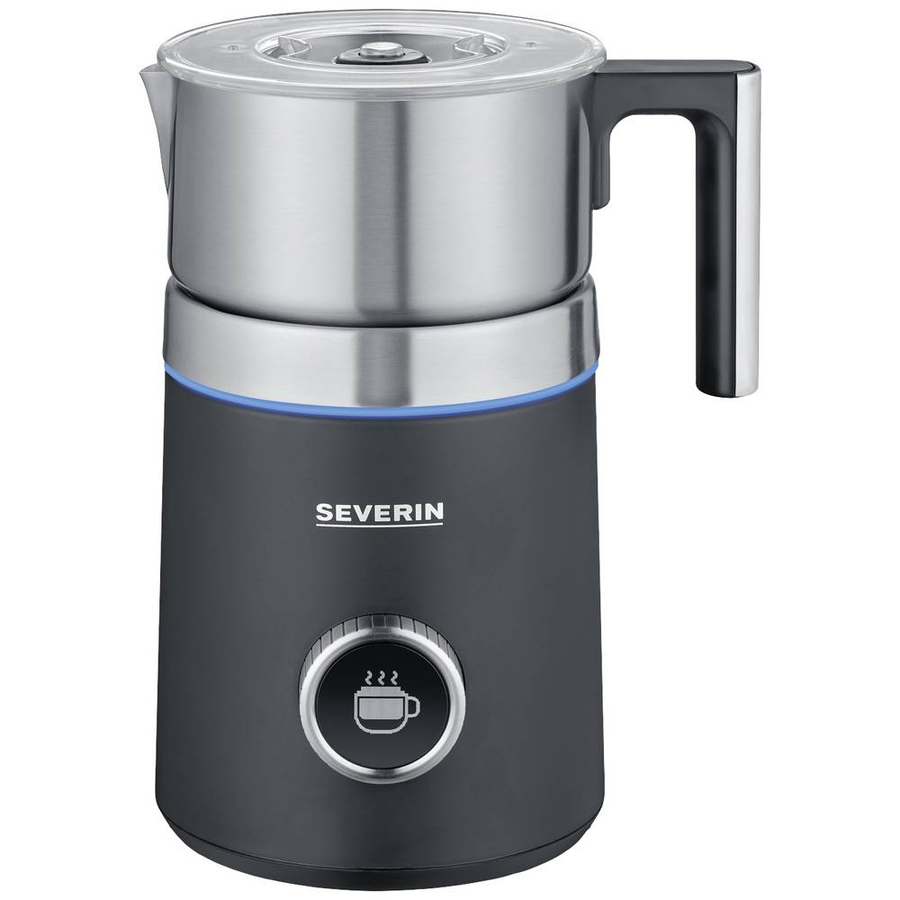 Severin Sm 3587 Sm 3587 Milchaufschäumer Edelstahl Gebürstet Schwarz Milch Cafe  B-Ware - 4008146033247