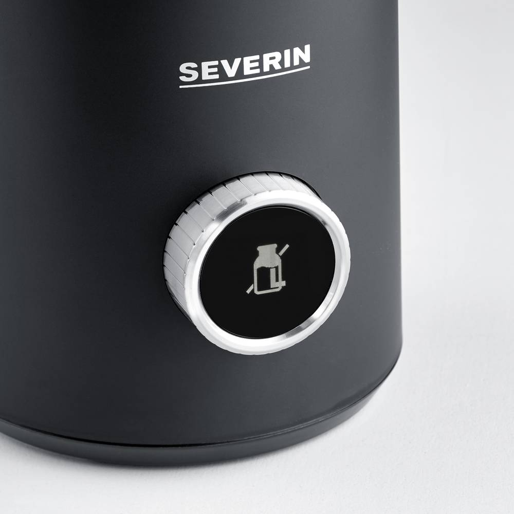 Severin Sm 3587 Sm 3587 Milchaufschäumer Edelstahl Gebürstet Schwarz Milch Cafe  B-Ware - 4008146033247