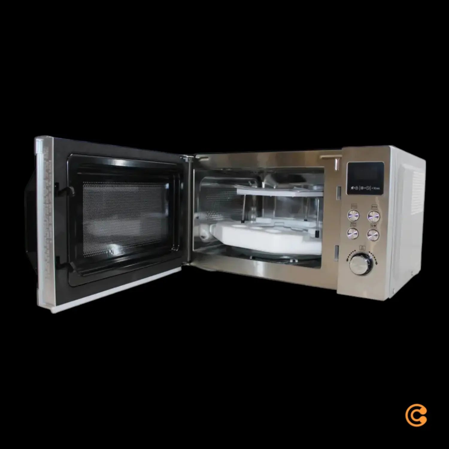 B-Ware Severin 2 In 1 Mikrowelle Mit Grillfunktion Inkl Grillrost Und Siehe Text/Foto - 4008146029257