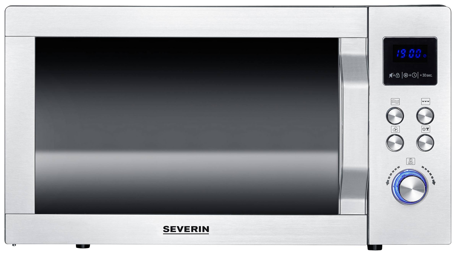 B-Ware Severin Mw 7777 Mikrowelle Ultra Heißluft Grillfunktion Glasboden - 4008146041242