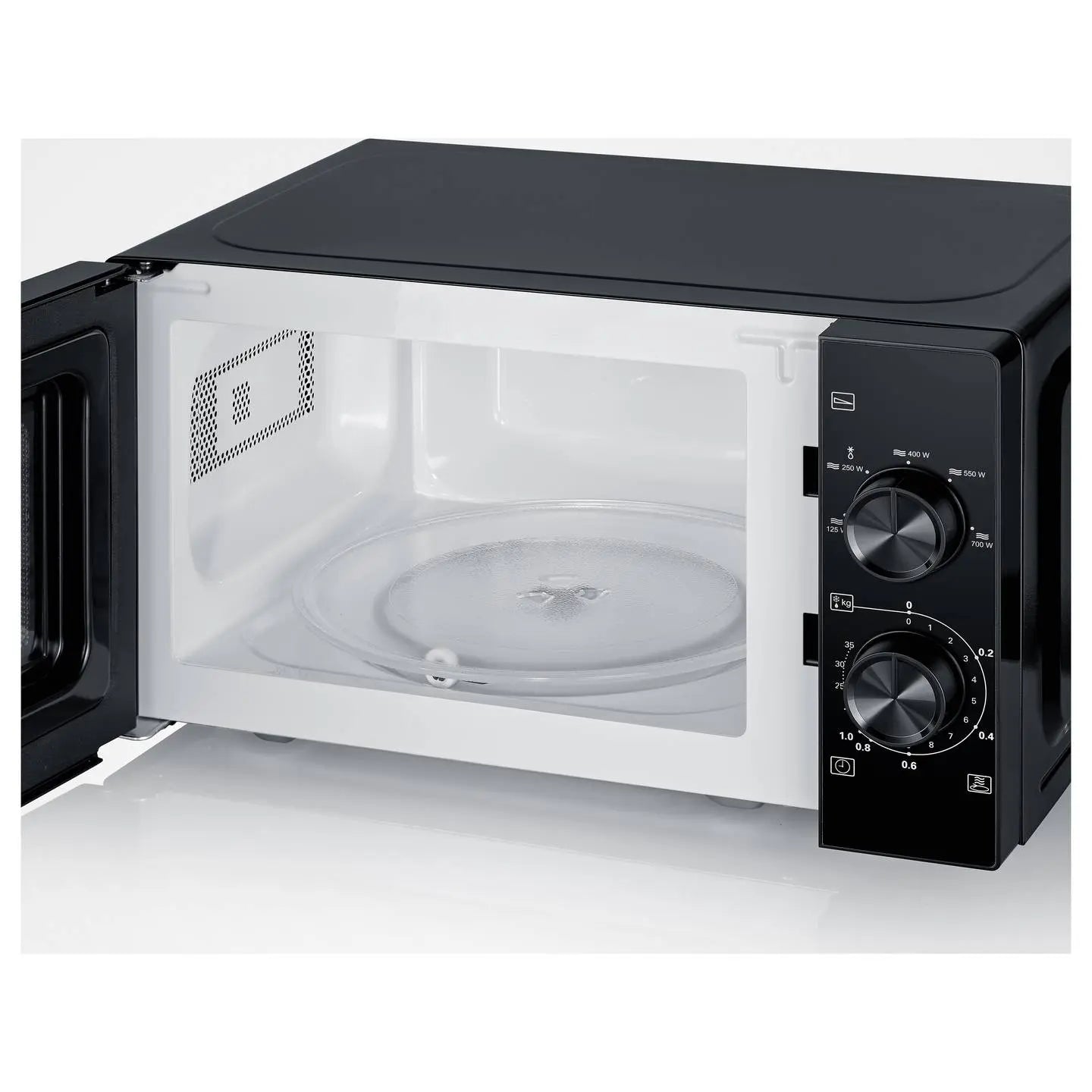 B-Ware Severin Mikrowelle Ofen Solo Mw 7790 Schwarz Auftauprogramm Timer 20 L  - 4008146047725