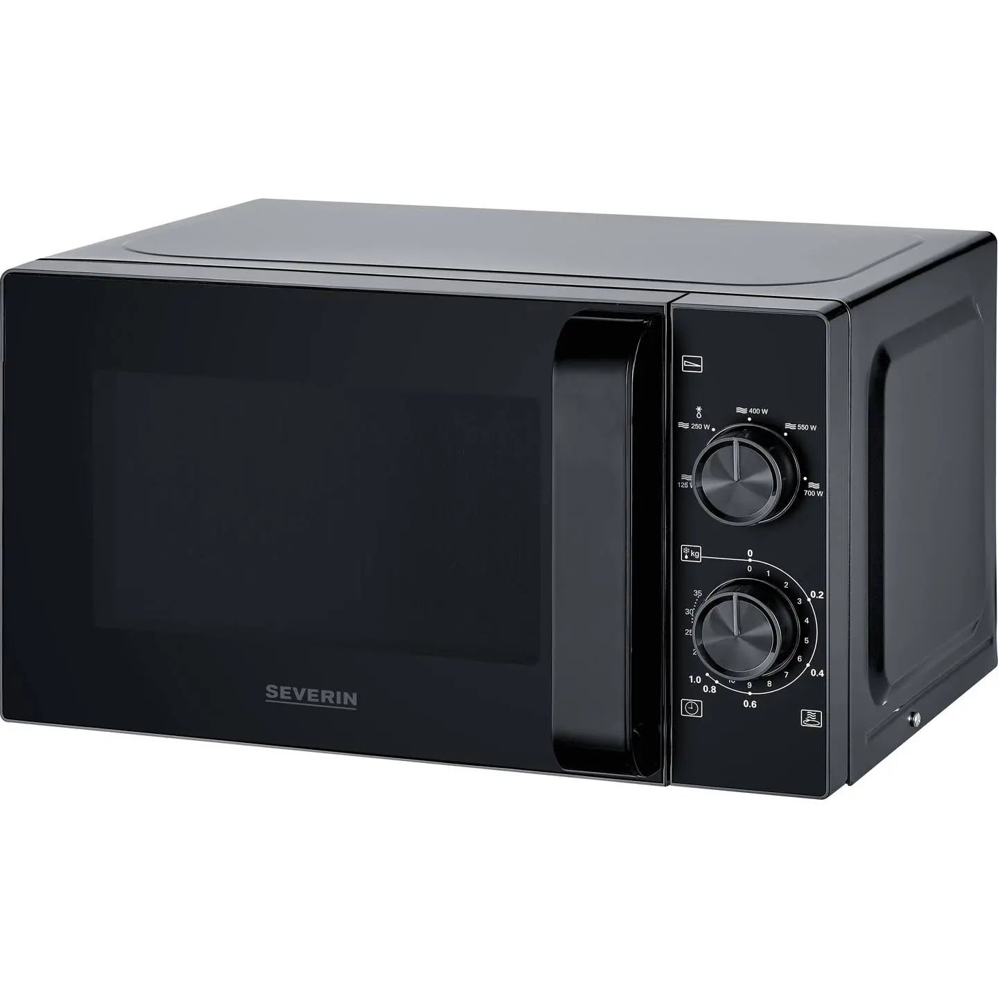 B-Ware Severin Mikrowelle Ofen Solo Mw 7790 Schwarz Auftauprogramm Timer 20 L  - 4008146047725