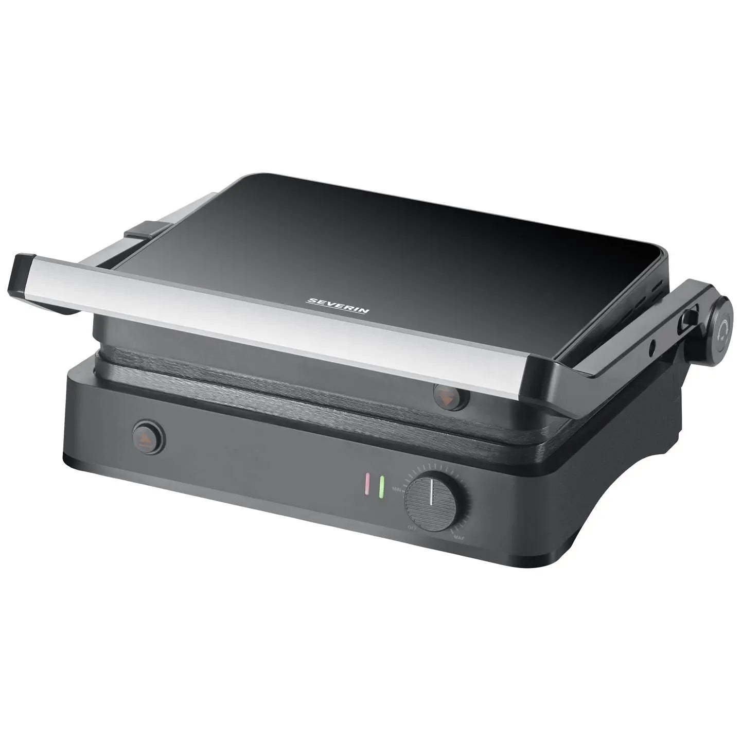 B-Ware Severin Kontaktgrill Tischgrill Grill Sevini Lite Kg 2398 Schwarz Silber - 4008146043970