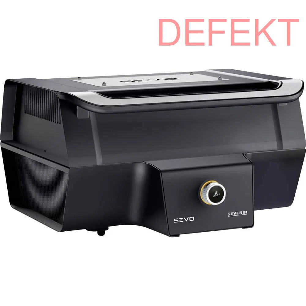Severin Sevo Gt Grill Pg 8106 Elektrogrill Barbecue Grillfläche 1300 Defektware D-Ware - 4008146034800