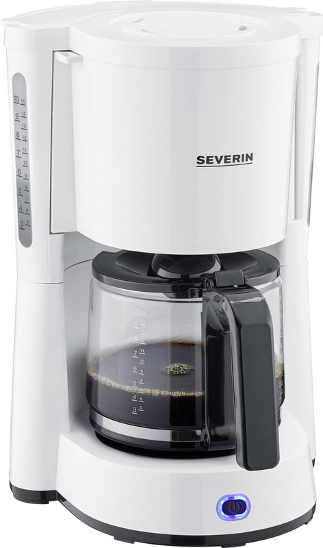 B-Ware Severin Kaffeemaschine Glaskanne Weiß Mit Filterkaffee Funktion Filtermaschine - 4008146034879