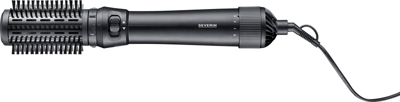 Severin Wl0241 Warmluftbürste Föhnbürste Haarstyler Schwarz Anthrazit Styling B-Ware - 4008146046728