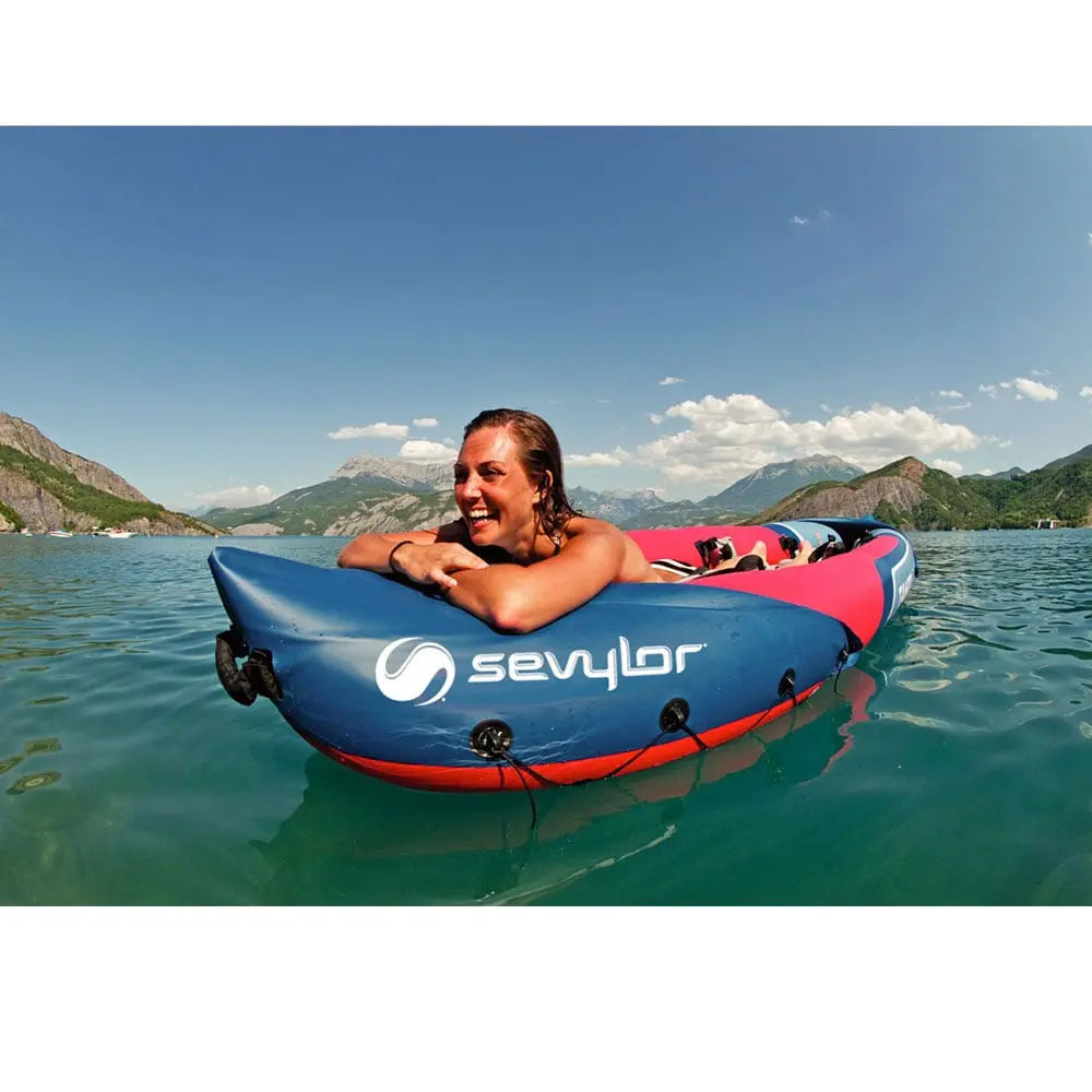 D-Ware Sevylor Kajak Boot Kanu Tahiti Plus 2 1 P Aufblasbares Wasserfahrzeug Defektware - 3138522055165