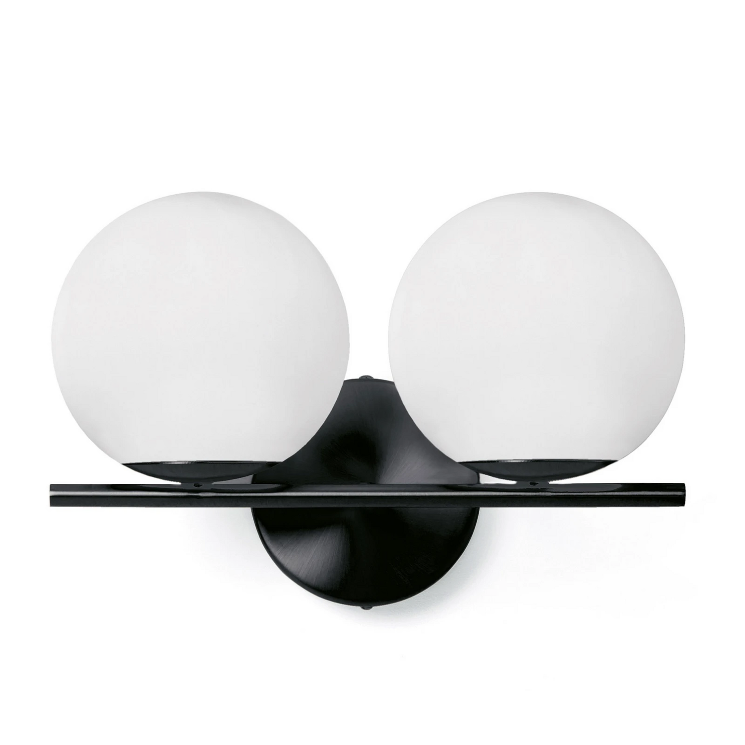 B-Ware Sforzin Wandleuchte Jugen Schwarz Zweiflammig Wandlampe Lampe Leuchte Spot Licht - 8050612946892