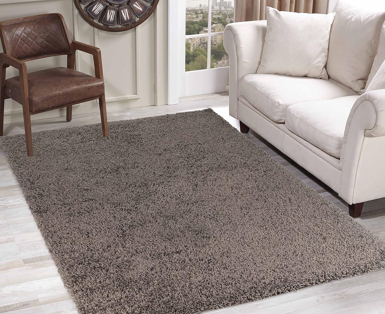 Serdim Rugs Teppich Bereich Wohnzimmer Teppiche Taupe Polypropylen 80x150cm  B-Ware - 5056095216173