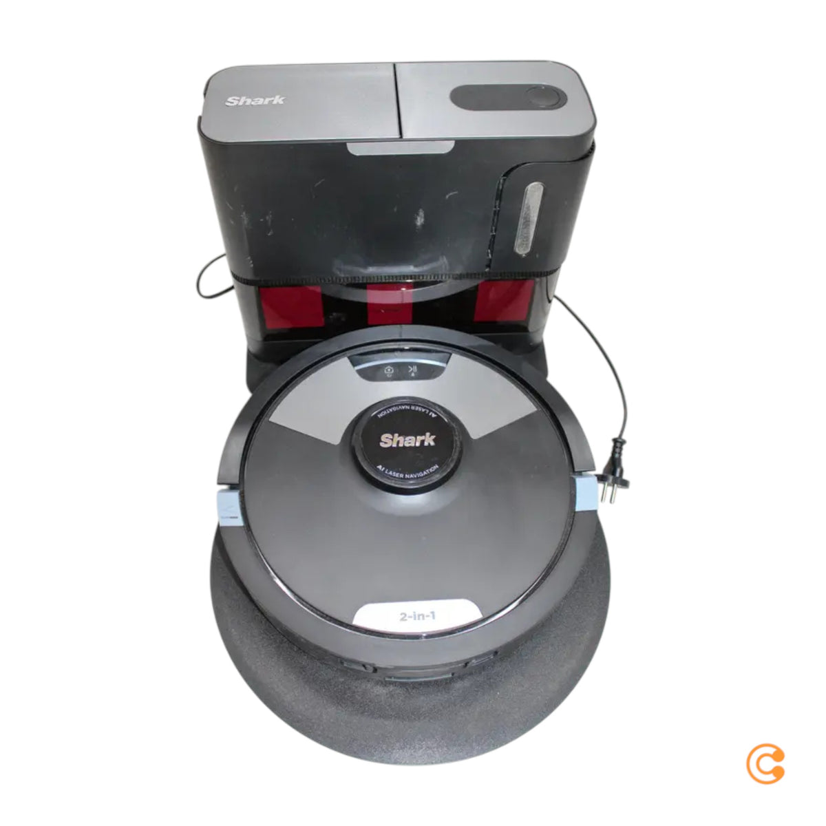 Shark RV2600WSEU Saug-und Wischroboter Schwarz Roboter Sauggerät Wischgerät - 0622356262927