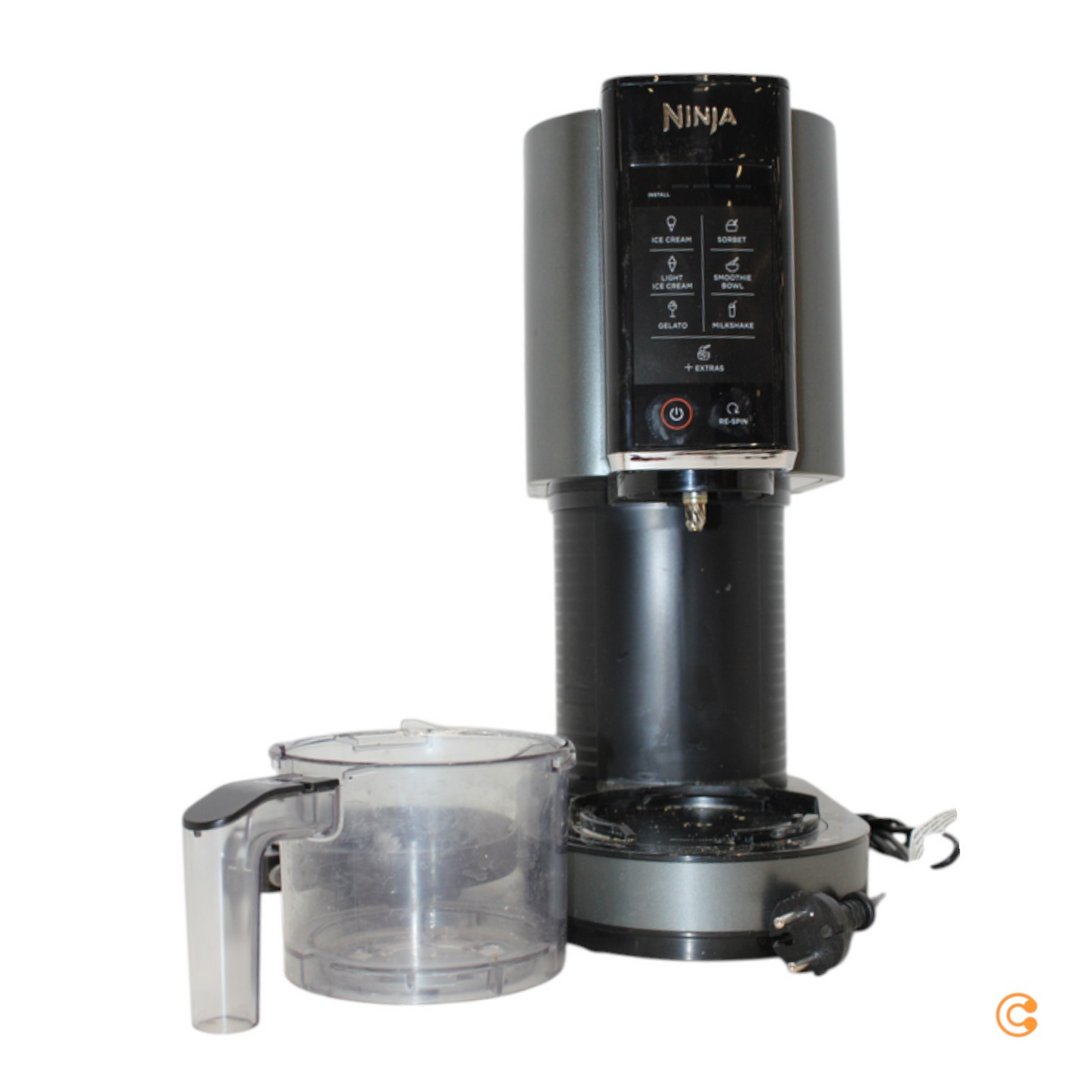 Ninja Crea Mi Ice Cream Maker Eismaschine Edelstahl Schwarz Siehe Text/Foto C-Ware - 622356243391