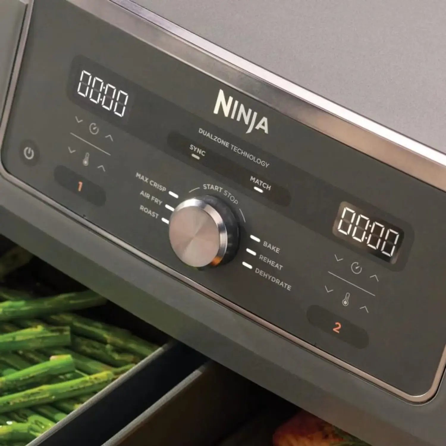 B-Ware Ninja Heißluftfritteuse Doppel Fritteuse Airfryer Dz400 Eu Touchfunktion 9,5l - 622356322676