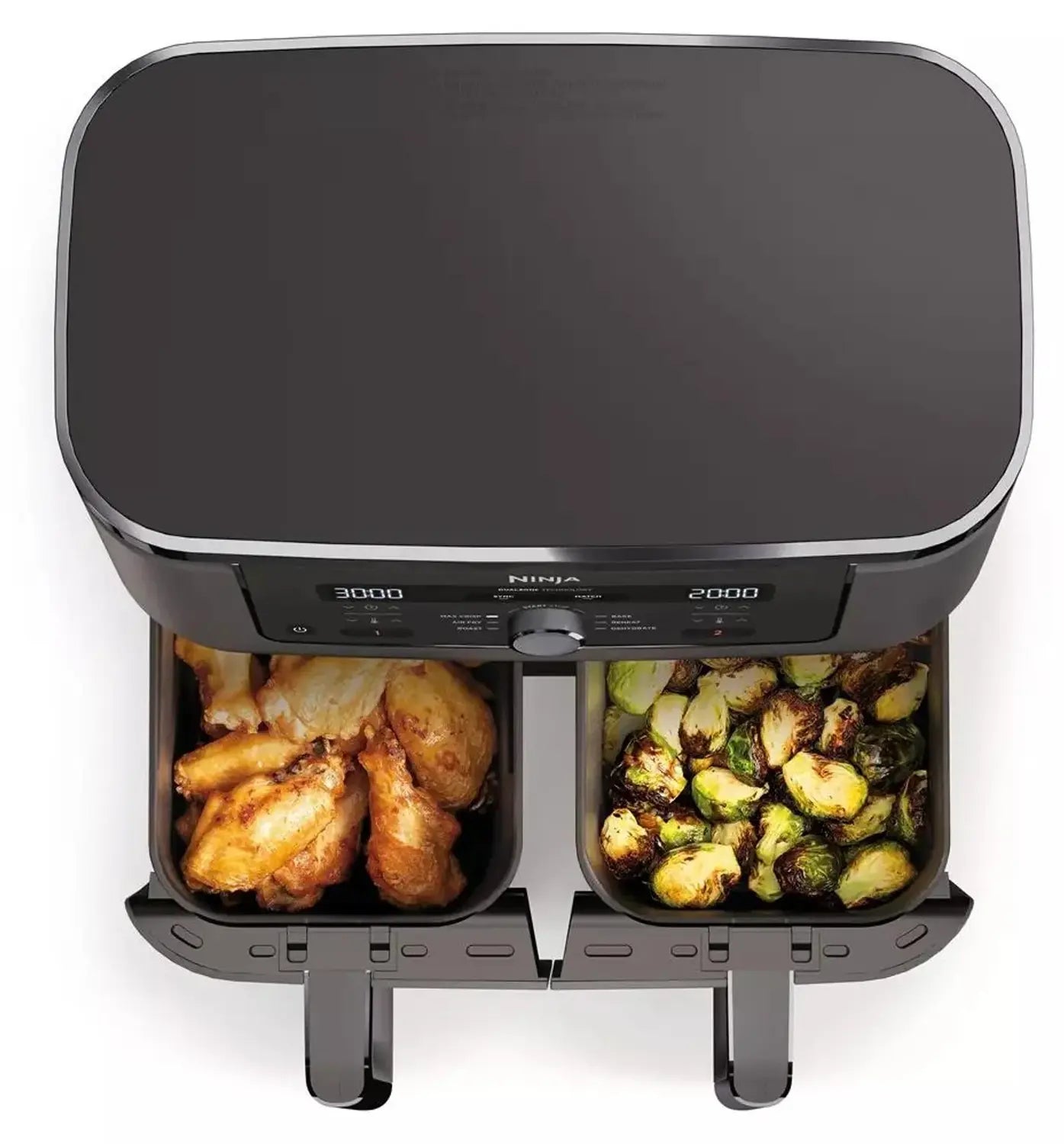 B-Ware Ninja Heißluftfritteuse Doppel Fritteuse Airfryer Dz400 Eu Touchfunktion 9,5l - 622356322676
