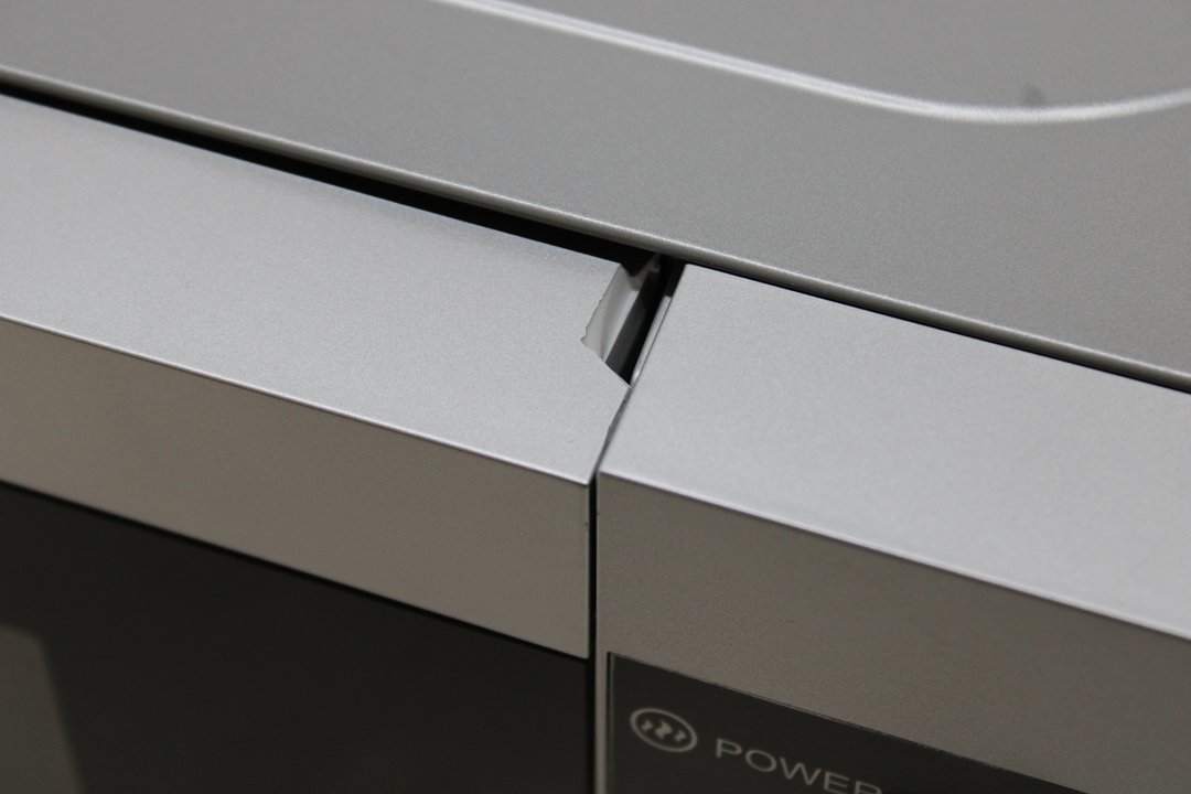 Sharp Mikrowelle Schwarz Silber 800 W 230 V 20 L Drehteller Siehe Text/Fotos C-Ware