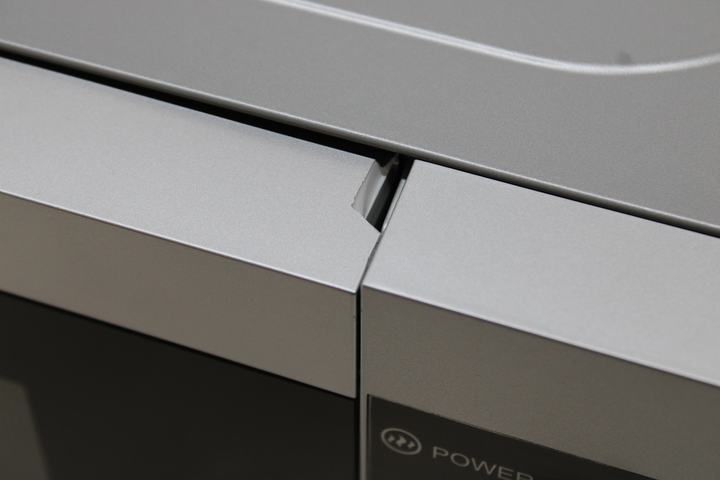 Sharp Mikrowelle Schwarz Silber 800 W 230 V 20 L Drehteller Siehe Text/Fotos C-Ware