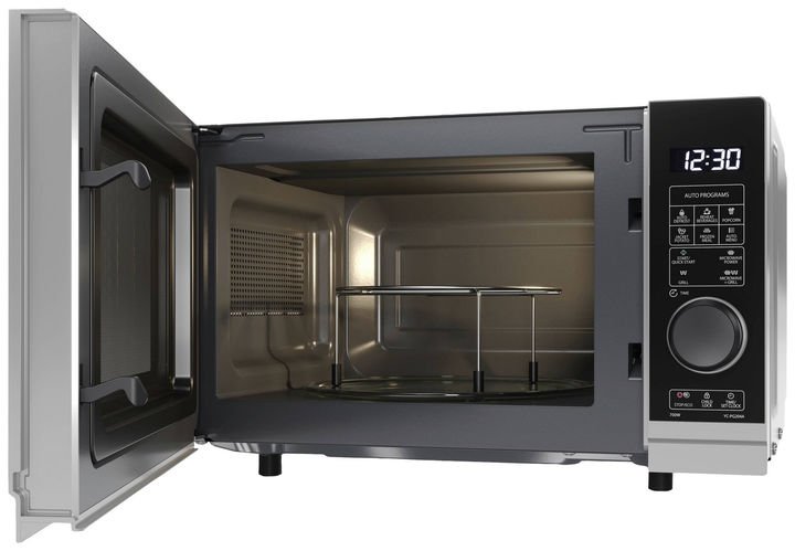 Sharp Mikrowelle Kochgerät Silber Yc Pg204 Ae S 20 L 700 W 10 Stufen Grill 900 W B-Ware - 4974019207322