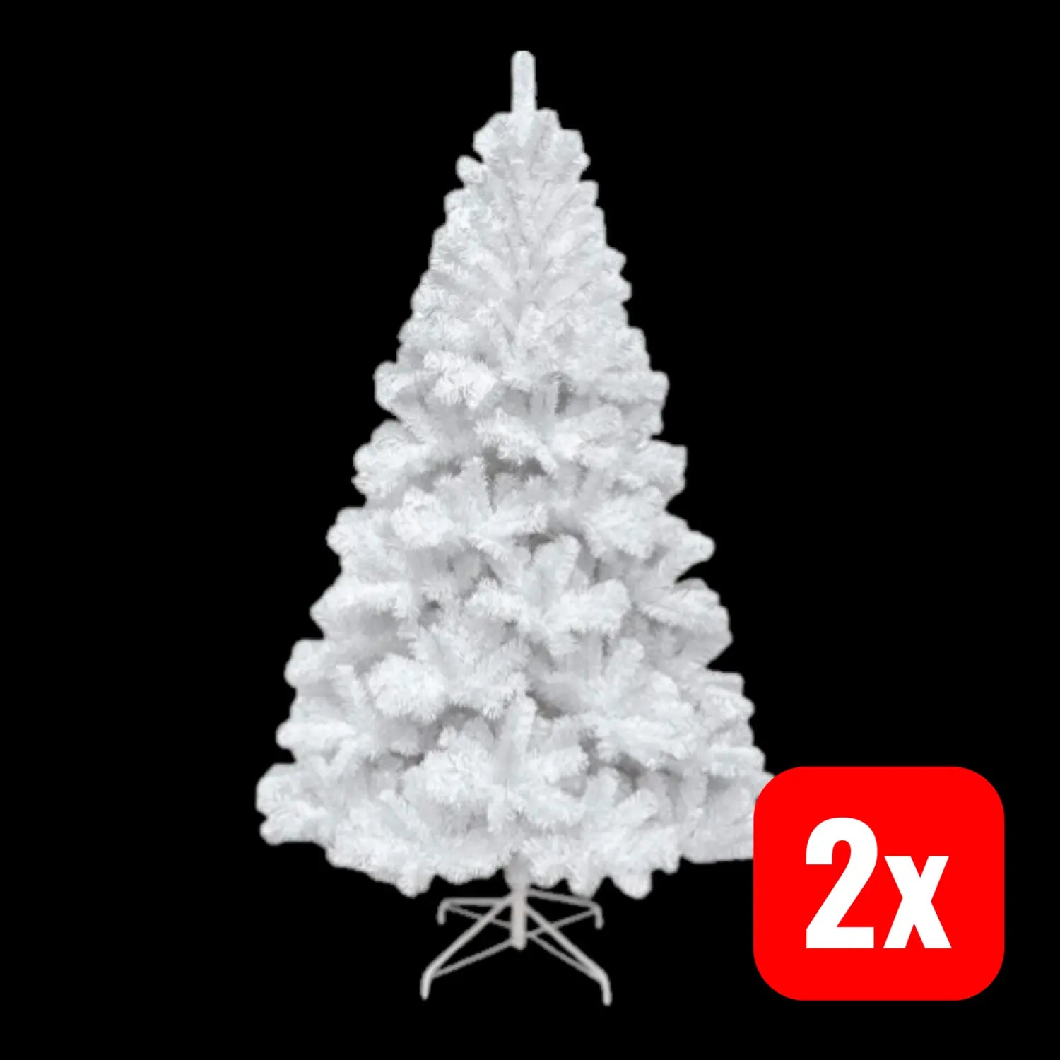 B-Ware Shatchi Weihnachtsbaum Tannenbaum Alaskan Pine Künstlich 1.2m 2 Stück - 5060419790881