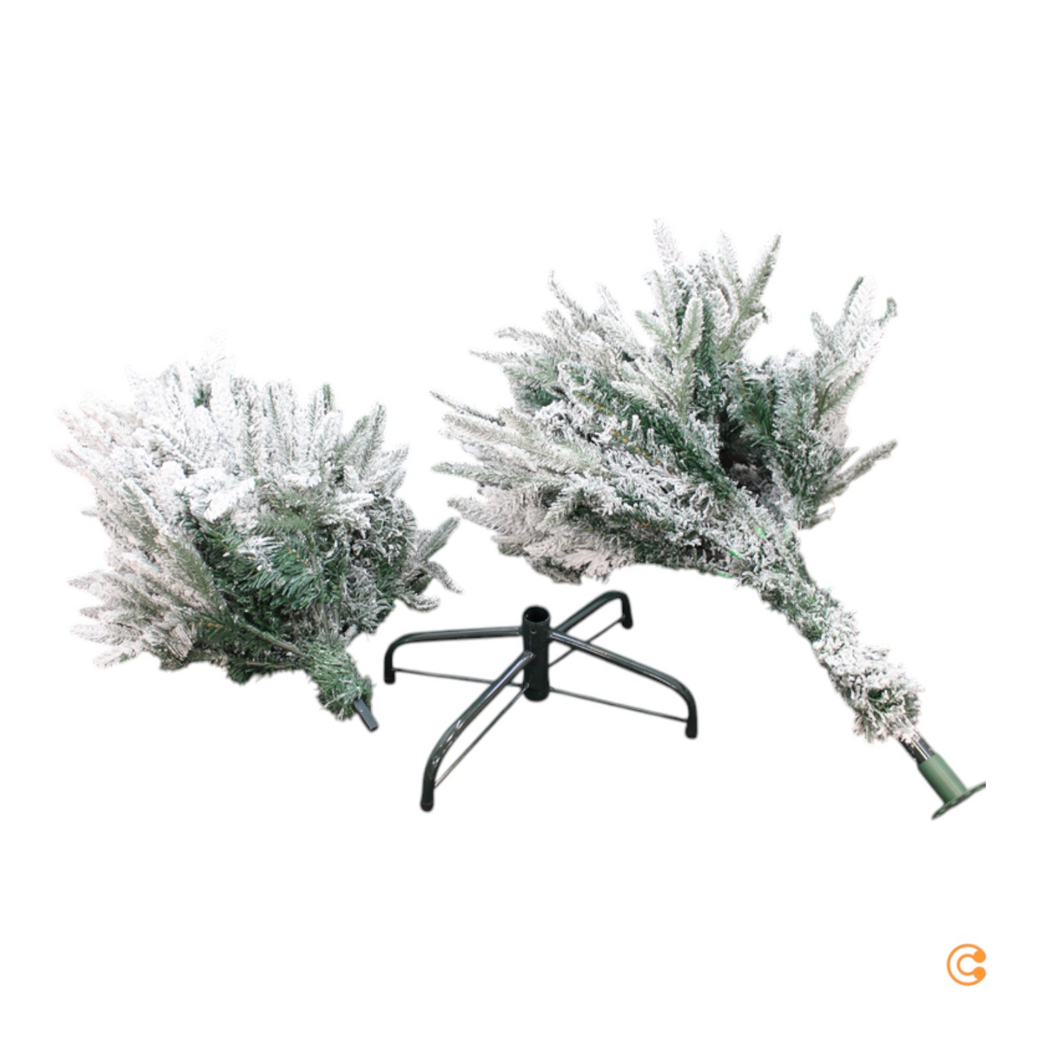 Shatchi Weihnachtsbaum Tanne Künstlicher Baum Lappland Schnee Siehe Text/Foto B-Ware - 5060478369622
