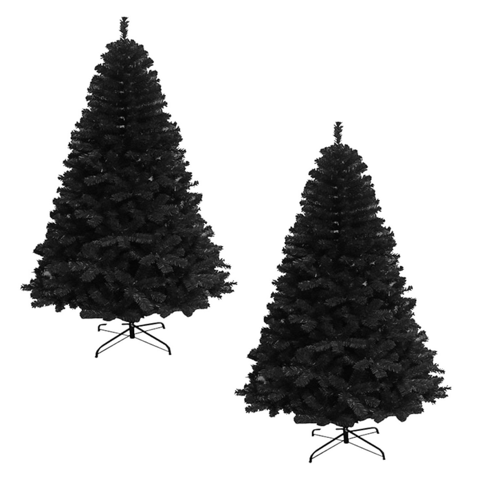 Shatchi Weihnachtsbaum Kunstbaum Baum Christbaum Baum 230 Spitzen Metal 2 Stück B-Ware - 5060419790904