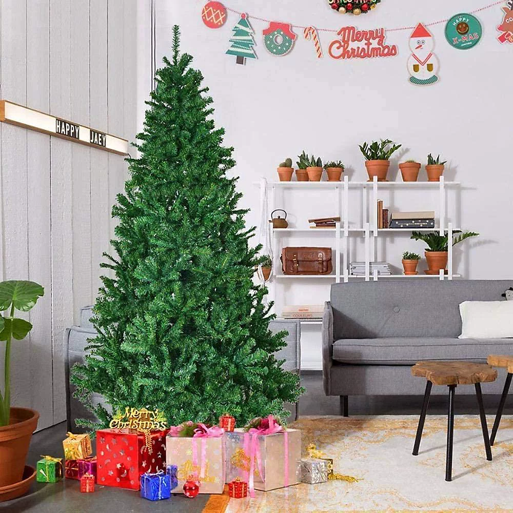 Shatchi Weihnachtsbaum Kiefer Weihnachtsbaum Alaskan Pine 6 Ft Grün Metallständer B-Ware - 5060419790935