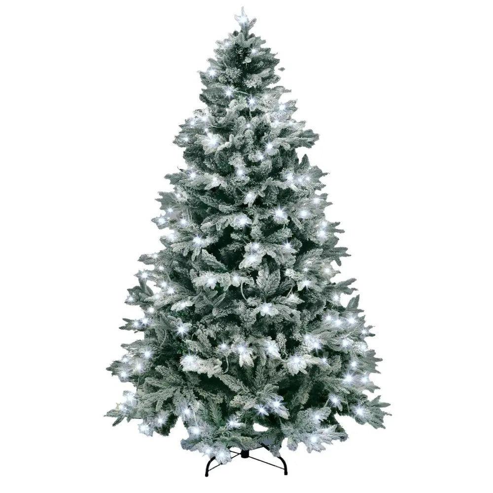 B-Ware Shatchi Weihnachtsbaum Lappland Tanne Tannenbaum Künstlich 140 Led Lichter 1,7 - 5056141037998