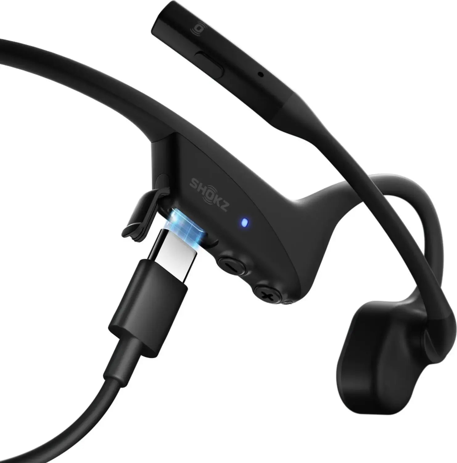 C-Ware Shokz Kopfhörer Headset Opencomm2 Bluetooth Kabellose Schwarz Siehe Text/Foto - 810160663232