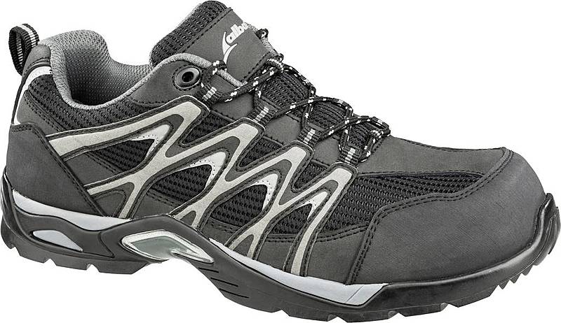 Albatros Sicherheitshalbschuh S1 P Größe 43 Schwarz Grau Schuh Arbeitsschuh B-Ware - 4018623986478