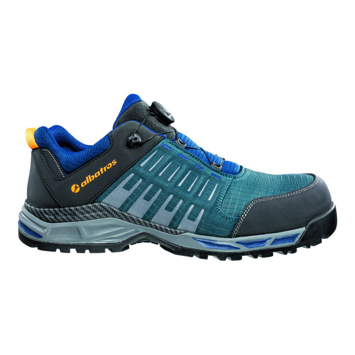 B-Ware Albatros Sicherheitsschuh Halbschuh Arbeitsschuh Antelao Ql Low Gr43 Petrol S3  - 4051428092692