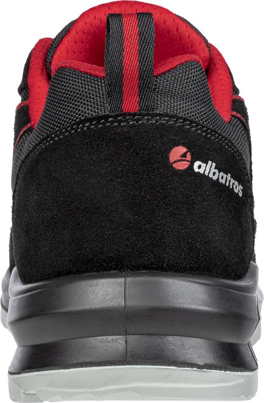 B-Ware Albatros Clifton Low Bequemer Sicherheitsschuh Arbeitsschuhe S3 Schwarzrot Gr980 - 4051428095808