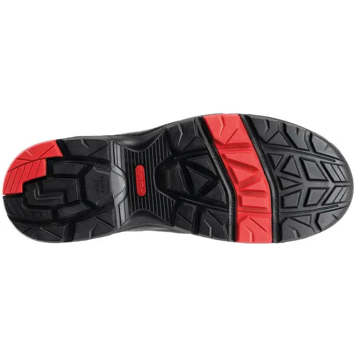 Baak Sicherheitsstiefel Arbeitsschuhe S3 Stahlkappe Unisex Gr44 Schwarz Rot B-Ware - 4031783001386
