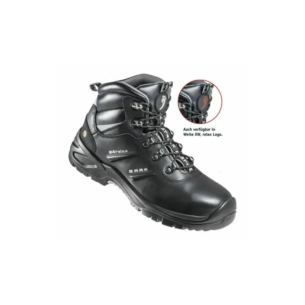 Baak Sicherheitsstiefel Harrison Gr, 42 Schwarz Leder S3 Src Esd En20345 Schuhe B-Ware - 4031783084976