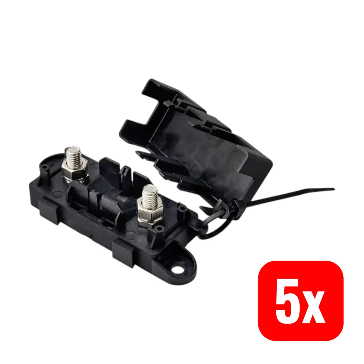 B-Ware Tru Components Sicherungshalter Aufnahme Flachsicherung Mega Aufbau 5 Stück - 4064161079493