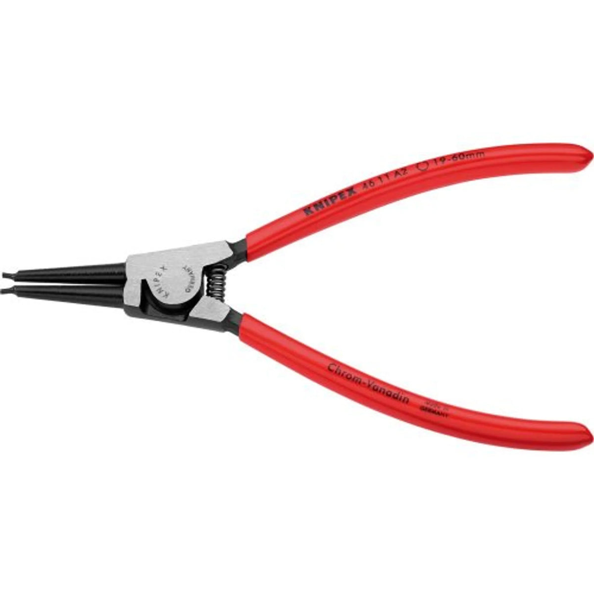 Knipex 46 11 A0 Seegeringzange Zange für Außenringe 3-10 mm Spitzenform 10 STÜCK - 4003773033950