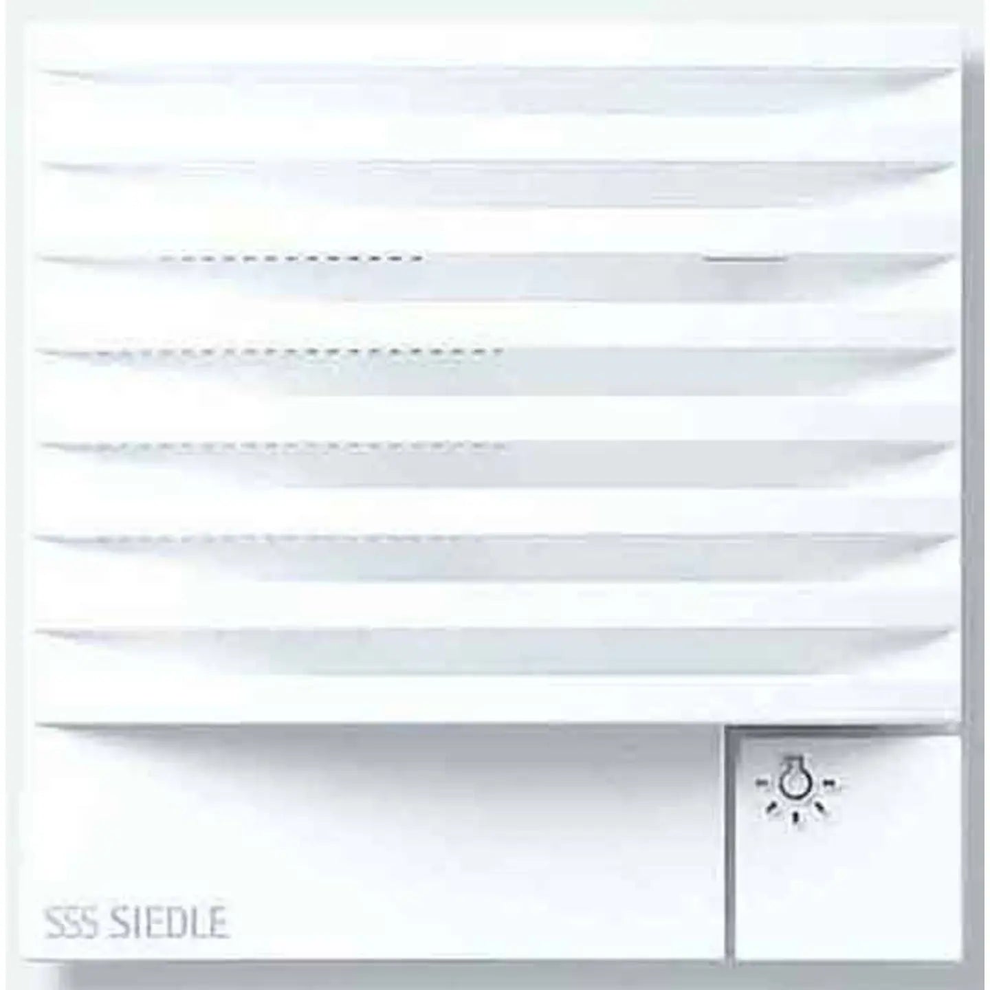 B-Ware Siedle Gegensprechanlage Türsprechanlage Funktionsmodul Lautsprecher Silber 99mm - 4015739368143