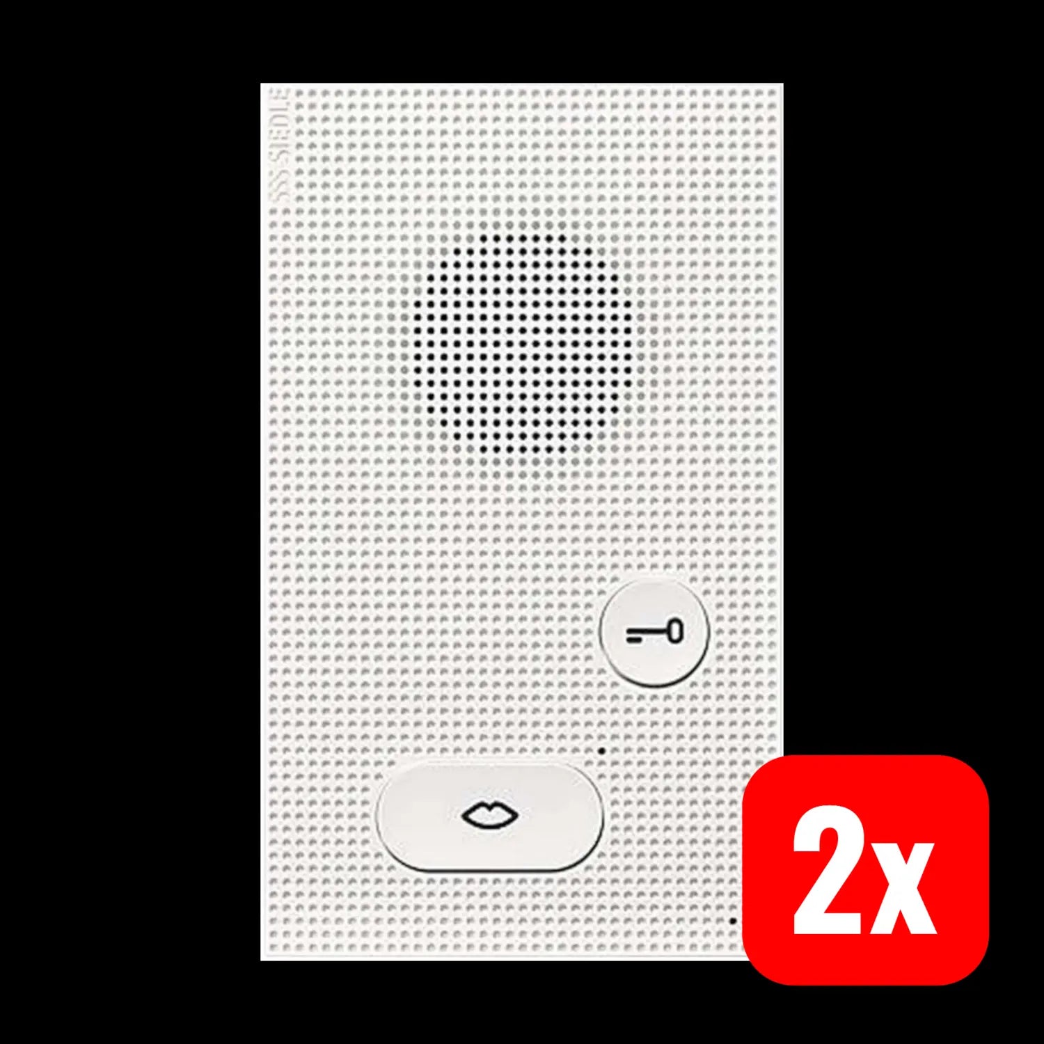 B-Ware Siedle Aib 150 01 Türsprechanlage Kabelgebunden Gegensprechanlage 2 Stück - 4056138004904