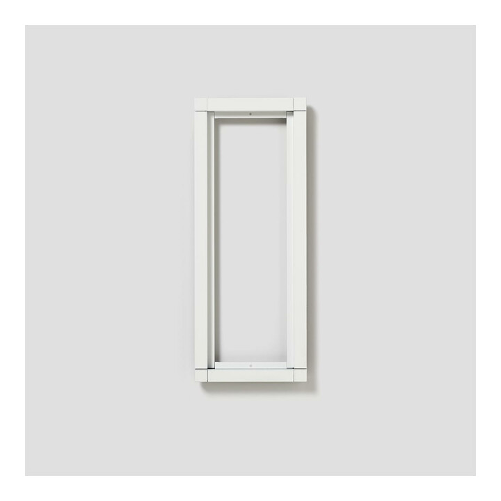 Siedle&Söhne Kombirahmen Kr 611 3/1 0 W Rahmen Aluminium Weiß  B-Ware