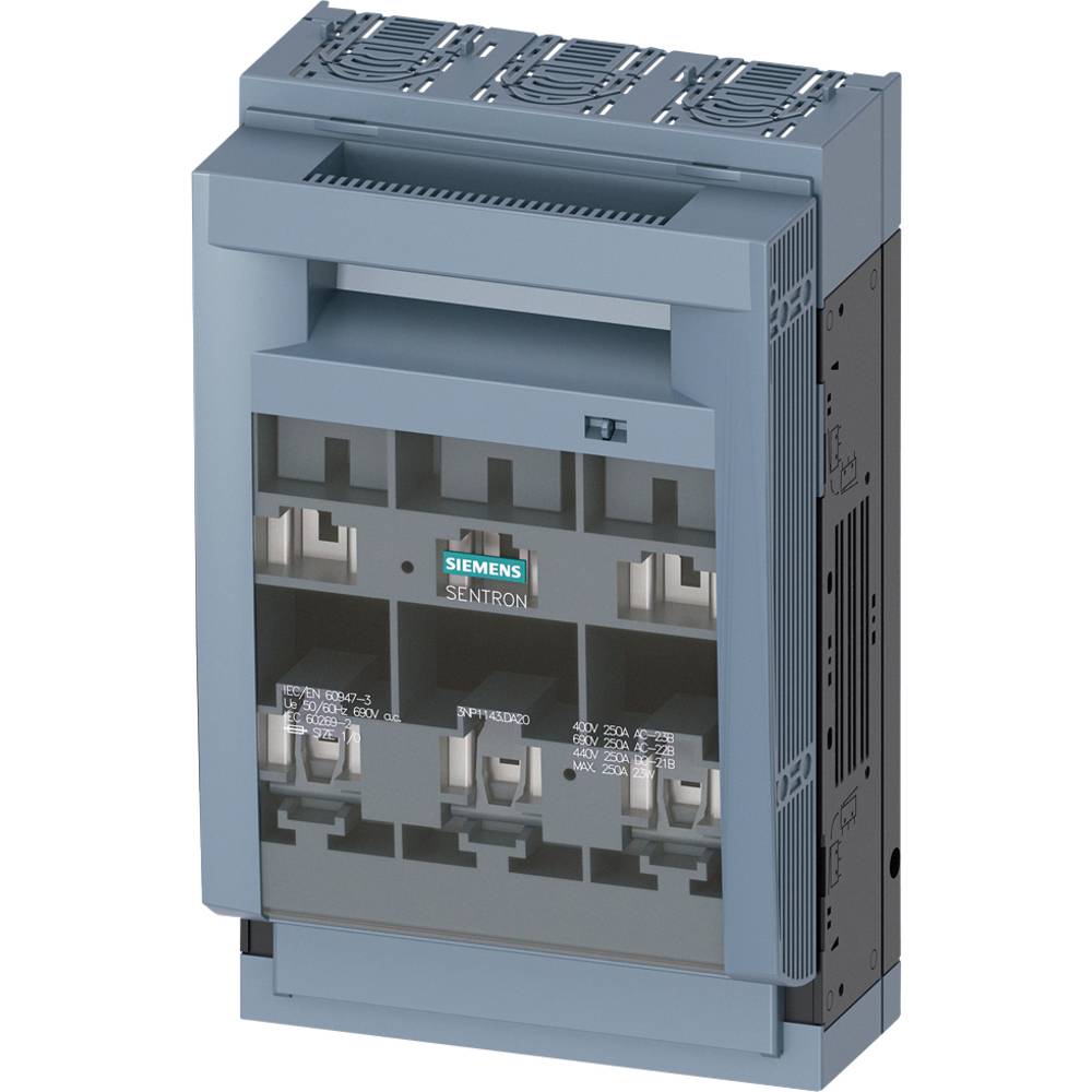 Siemens Sicherungslasttrennschalter Trennschalter 3NP11431DA20 3polig 250A NH1 - 4011209761384