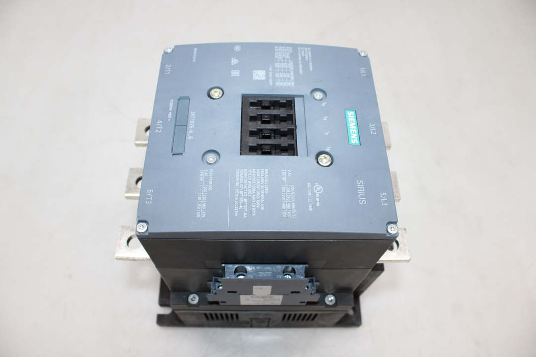 Siemens 3 Rt1076 6 Av36 Schütz 3 Schließer Anschlussschiene Siehe Text/Foto B-Ware - 4011209508583
