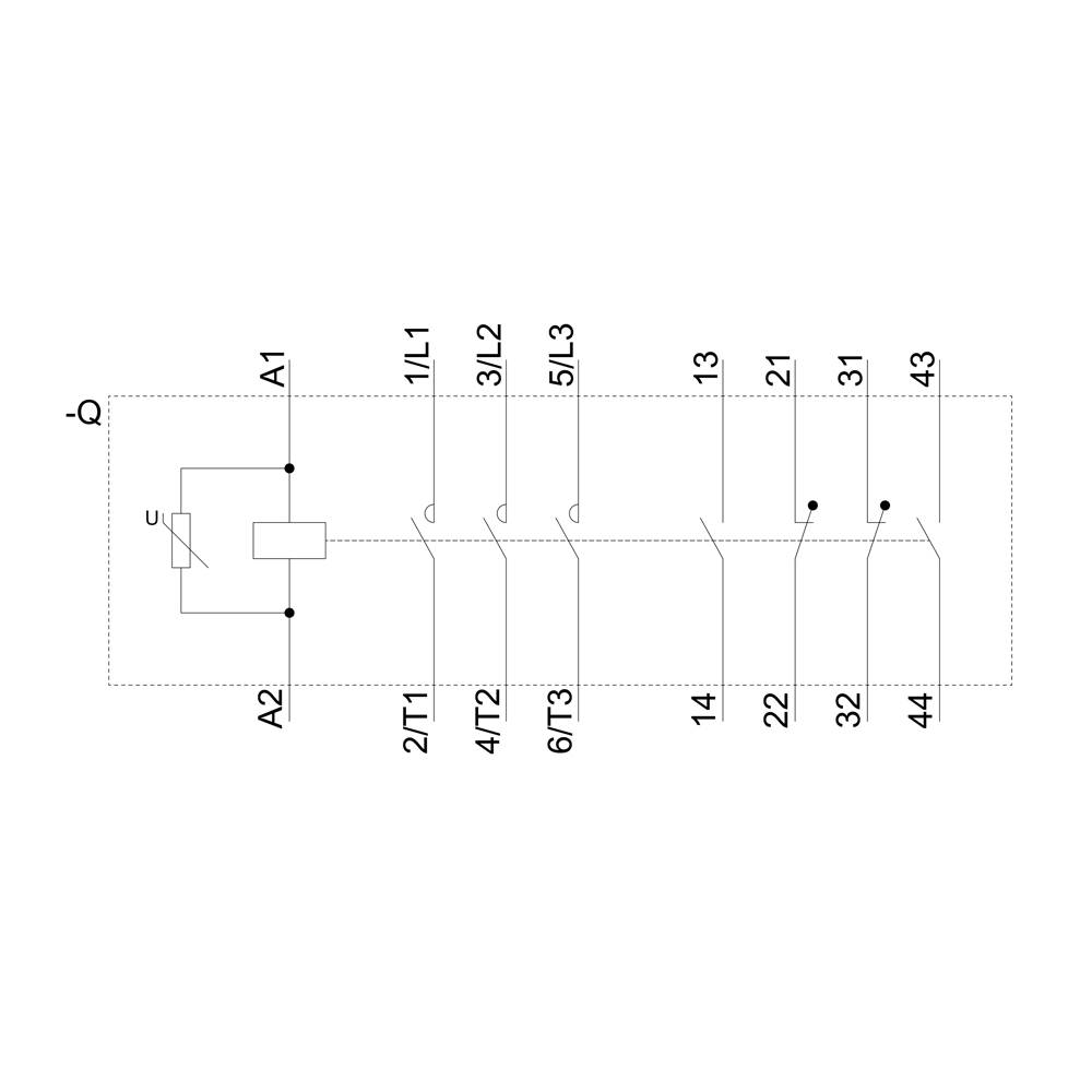 Siemens 3 Rt1076 6 Av36 Schütz 3 Schließer Anschlussschiene Siehe Text/Foto B-Ware - 4011209508583