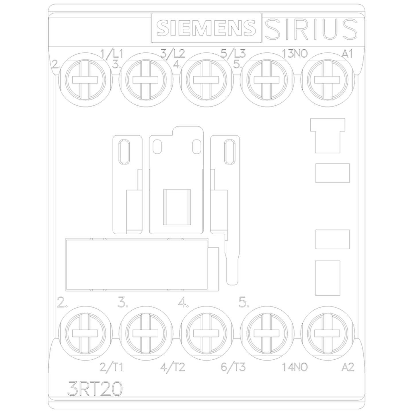 B-Ware Siemens Leistungsschütz Schütz Motorstarter 3polig Schraubanschluss S00 690 V Ac - 4011209828209