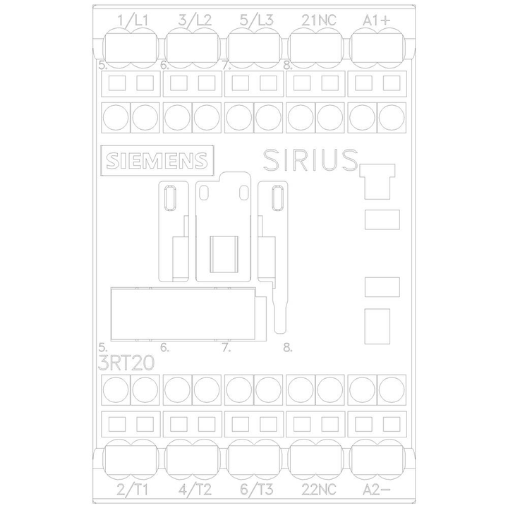 Siemens 3 Rt2016 2 Bf42 Leistungsschütz 3 Schließer 690 V/Ac Schütz Ac 3e 9 A/4 K W B-Ware - 4011209843882