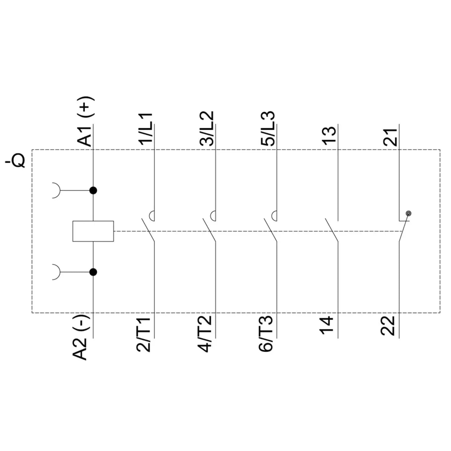 B-Ware Siemens Schütz Relais 3 Rt2025 1 Bb40 Hauptkontakt Hilfskontakt 24 V Dc 1 Stück - 4011209832459