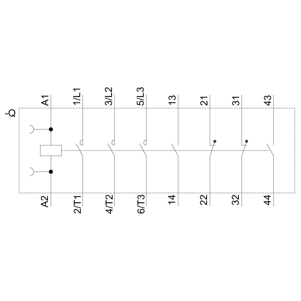 Siemens 3 Rt2026 2 Al24 3 Ma0 690 V/Ac Leistungsschütz 3 Schließer B-Ware