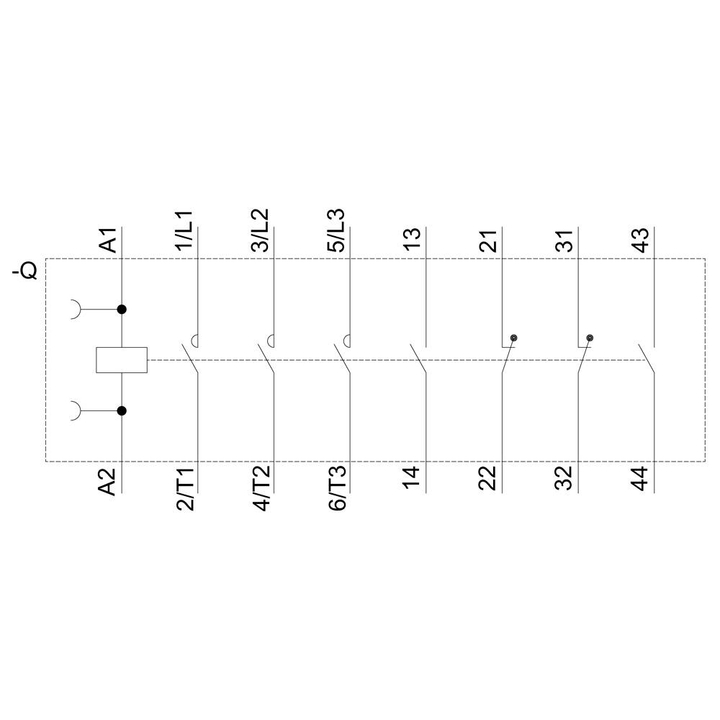 Siemens 3 Rt2026 2 Al24 3 Ma0 690 V/Ac Leistungsschütz 3 Schließer B-Ware